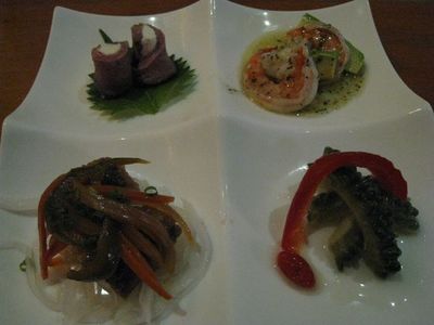 前菜の盛り合わせ