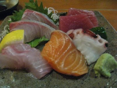 お刺身の盛り合わせ