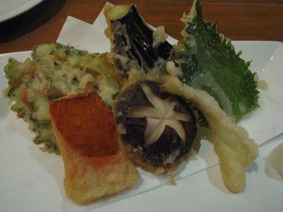 お野菜天麩羅盛り合わせ