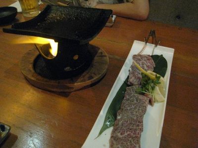 石垣牛の鉄板焼き