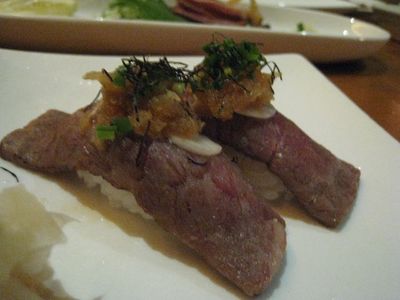 石垣牛の握り