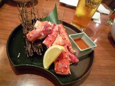 おもろハウスの蟹